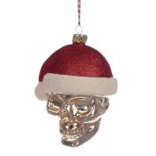 BOULE DE NOEL TETE DE MORT