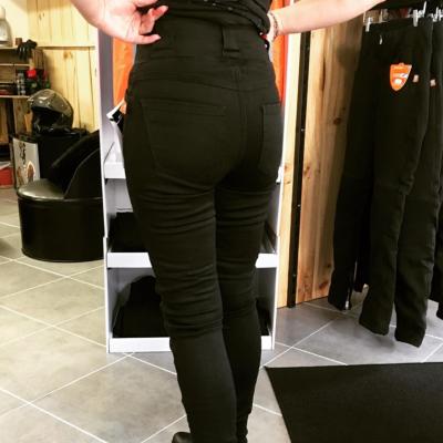 MOTOGIRL MELISSA BLACK JEGGINGS