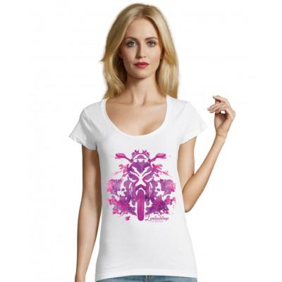 L'ENTOURLOOP LADY INK BLANC